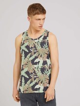 Tanktop mit Palmenprint - Männer - tropical monstera leaf print Tanktop mit Palmenprint - Männer - tropical monstera leaf print - 1 - TOM TAILOR Denim