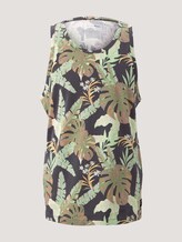 Tanktop mit Palmenprint - Männer - tropical monstera leaf print Tanktop mit Palmenprint - Männer - tropical monstera leaf print - 7 - TOM TAILOR Denim