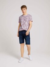 T-Shirt mit Palmenprint - Männer - peach inside palm leaf print T-Shirt mit Palmenprint - Männer - peach inside palm leaf print - 3 - TOM TAILOR Denim