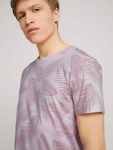T-Shirt mit Palmenprint - Männer - peach inside palm leaf print T-Shirt mit Palmenprint - Männer - peach inside palm leaf print - 5 - TOM TAILOR Denim