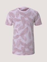 T-Shirt mit Palmenprint - Männer - peach inside palm leaf print T-Shirt mit Palmenprint - Männer - peach inside palm leaf print - 7 - TOM TAILOR Denim
