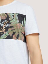 T-Shirt im Mustermix - Männer - White T-Shirt im Mustermix - Männer - White - 9 - TOM TAILOR Denim