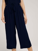 Mouwloze Jumpsuit met ruches - Vrouwen - Sky Captain Blue Mouwloze Jumpsuit met ruches - Vrouwen - Sky Captain Blue - 10 - TOM TAILOR