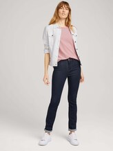 Print T-Shirt mit Bio-Baumwolle - Frauen - offwhite red stripe Print T-Shirt mit Bio-Baumwolle - Frauen - offwhite red stripe - 3 - TOM TAILOR