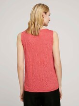 Top in Knitteroptik - Frauen - flamingo flower Top in Knitteroptik - Frauen - flamingo flower - 2 - TOM TAILOR