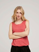 Top in Knitteroptik - Frauen - flamingo flower Top in Knitteroptik - Frauen - flamingo flower - 5 - TOM TAILOR