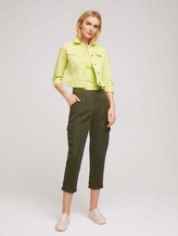 Loose Fit Cargohose - Frauen - Grape Leaf Green Loose Fit Cargohose - Frauen - Grape Leaf Green - 3 - TOM TAILOR