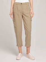 Loose Fit Cargohose - Frauen - desert linen Loose Fit Cargohose - Frauen - desert linen - 1 - TOM TAILOR