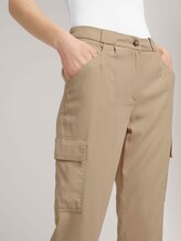 Loose Fit Cargohose - Frauen - desert linen Loose Fit Cargohose - Frauen - desert linen - 9 - TOM TAILOR