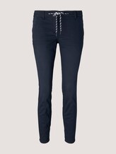 Tapered Relaxed Hose mit Kordelzug - Frauen - Sky Captain Blue Tapered Relaxed Hose mit Kordelzug - Frauen - Sky Captain Blue - 7 - TOM TAILOR