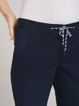Tapered Relaxed Hose mit Kordelzug - Frauen - Sky Captain Blue Tapered Relaxed Hose mit Kordelzug - Frauen - Sky Captain Blue - 9 - TOM TAILOR