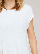 T-Shirt mit Knotendetail - Frauen - offwhite paisley design T-Shirt mit Knotendetail - Frauen - offwhite paisley design - 9 - TOM TAILOR
