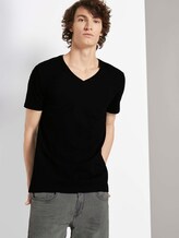 Doppelpack Basic T-Shirt - Männer - Black Doppelpack Basic T-Shirt - Männer - Black - 5 - TOM TAILOR Denim
