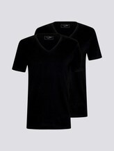 Doppelpack Basic T-Shirt - Männer - Black Doppelpack Basic T-Shirt - Männer - Black - 7 - TOM TAILOR Denim