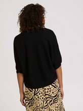 Cardigan mit Fledermausärmeln - Frauen - deep black Cardigan mit Fledermausärmeln - Frauen - deep black - 2 - TOM TAILOR Denim