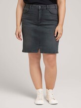 Plus - Regular Jeans Rock - Frauen - dark stone black denim Plus - Regular Jeans Rock - Frauen - dark stone black denim - 1 - My True Me