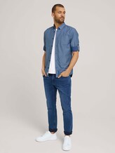 gestreiftes Hemd - Männer - navy horizontal small stripe gestreiftes Hemd - Männer - navy horizontal small stripe - 3 - TOM TAILOR