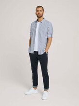 gestreiftes Hemd - Männer - off white horizontal stripe gestreiftes Hemd - Männer - off white horizontal stripe - 3 - TOM TAILOR