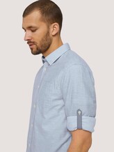 gestreiftes Hemd - Männer - off white horizontal stripe gestreiftes Hemd - Männer - off white horizontal stripe - 9 - TOM TAILOR