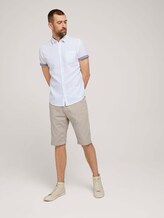 Strukturiertes Kurzarmhemd - Männer - White Strukturiertes Kurzarmhemd - Männer - White - 3 - TOM TAILOR