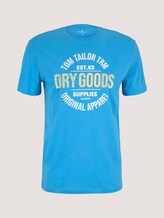 T-Shirt mit Print - Männer - aquarius turquoise T-Shirt mit Print - Männer - aquarius turquoise - 7 - TOM TAILOR
