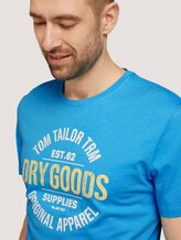 T-Shirt mit Print - Männer - aquarius turquoise T-Shirt mit Print - Männer - aquarius turquoise - 9 - TOM TAILOR
