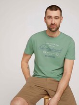 T-Shirt mit Print - Männer - light mint green T-Shirt mit Print - Männer - light mint green - 5 - TOM TAILOR
