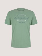 T-Shirt mit Print - Männer - light mint green T-Shirt mit Print - Männer - light mint green - 7 - TOM TAILOR