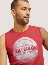 Tanktop mit Bio-Baumwolle - Männer - Plain Red Tanktop mit Bio-Baumwolle - Männer - Plain Red - 9 - TOM TAILOR
