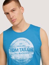Tanktop mit Bio-Baumwolle - Männer - aquarius turquoise Tanktop mit Bio-Baumwolle - Männer - aquarius turquoise - 9 - TOM TAILOR