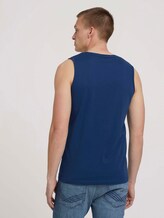 Tanktop mit Bio-Baumwolle - Männer - after dark blue Tanktop mit Bio-Baumwolle - Männer - after dark blue - 2 - TOM TAILOR