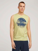 Tanktop mit Bio-Baumwolle - Männer - pale straw yellow Tanktop mit Bio-Baumwolle - Männer - pale straw yellow - 1 - TOM TAILOR