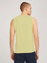 Tanktop mit Bio-Baumwolle - Männer - pale straw yellow Tanktop mit Bio-Baumwolle - Männer - pale straw yellow - 2 - TOM TAILOR
