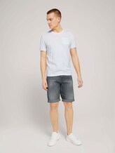T-Shirt mit Bio-Baumwolle - Männer - Off White T-Shirt mit Bio-Baumwolle - Männer - Off White - 3 - TOM TAILOR