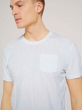 T-Shirt mit Bio-Baumwolle - Männer - Off White T-Shirt mit Bio-Baumwolle - Männer - Off White - 9 - TOM TAILOR