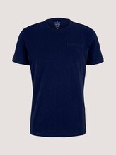 T-Shirt mit Bio-Baumwolle - Männer - Sailor Blue T-Shirt mit Bio-Baumwolle - Männer - Sailor Blue - 7 - TOM TAILOR