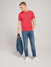 T-Shirt mit Bio-Baumwolle - Männer - Plain Red T-Shirt mit Bio-Baumwolle - Männer - Plain Red - 3 - TOM TAILOR