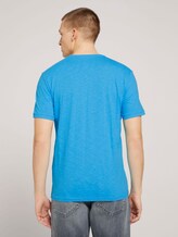 T-Shirt mit Bio-Baumwolle - Männer - aquarius turquoise T-Shirt mit Bio-Baumwolle - Männer - aquarius turquoise - 2 - TOM TAILOR