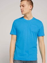 T-Shirt mit Bio-Baumwolle - Männer - aquarius turquoise T-Shirt mit Bio-Baumwolle - Männer - aquarius turquoise - 5 - TOM TAILOR