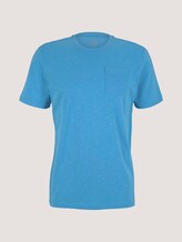 T-Shirt mit Bio-Baumwolle - Männer - aquarius turquoise T-Shirt mit Bio-Baumwolle - Männer - aquarius turquoise - 7 - TOM TAILOR