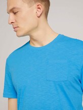T-Shirt mit Bio-Baumwolle - Männer - aquarius turquoise T-Shirt mit Bio-Baumwolle - Männer - aquarius turquoise - 9 - TOM TAILOR