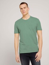 T-Shirt mit Bio-Baumwolle - Männer - light mint green T-Shirt mit Bio-Baumwolle - Männer - light mint green - 1 - TOM TAILOR