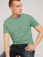 T-Shirt mit Bio-Baumwolle - Männer - light mint green T-Shirt mit Bio-Baumwolle - Männer - light mint green - 5 - TOM TAILOR