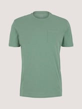 T-Shirt mit Bio-Baumwolle - Männer - light mint green T-Shirt mit Bio-Baumwolle - Männer - light mint green - 7 - TOM TAILOR