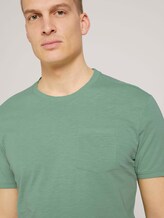 T-Shirt mit Bio-Baumwolle - Männer - light mint green T-Shirt mit Bio-Baumwolle - Männer - light mint green - 9 - TOM TAILOR