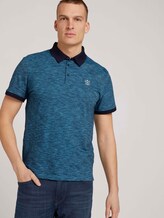 Fein gestreiftes Poloshirt - Männer - aquarius blue yd stripe Fein gestreiftes Poloshirt - Männer - aquarius blue yd stripe - 5 - TOM TAILOR
