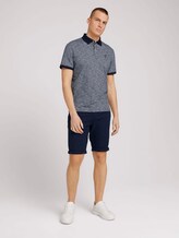 Fein gestreiftes Poloshirt - Männer - offwhite navy stripe Fein gestreiftes Poloshirt - Männer - offwhite navy stripe - 3 - TOM TAILOR