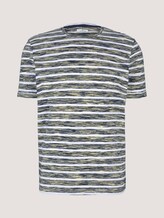 gestreiftes T-Shirt - Männer - pale yellow spacedye stripe gestreiftes T-Shirt - Männer - pale yellow spacedye stripe - 7 - TOM TAILOR