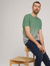 Gestreept T-shirt - Mannen - Yarn Dye Stripe White Gestreept T-shirt - Mannen - Yarn Dye Stripe White - 5 - TOM TAILOR