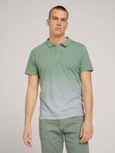 Gradiënt gestreept poloshirt - Mannen - Yarn Dye Stripe White Gradiënt gestreept poloshirt - Mannen - Yarn Dye Stripe White - 1 - TOM TAILOR